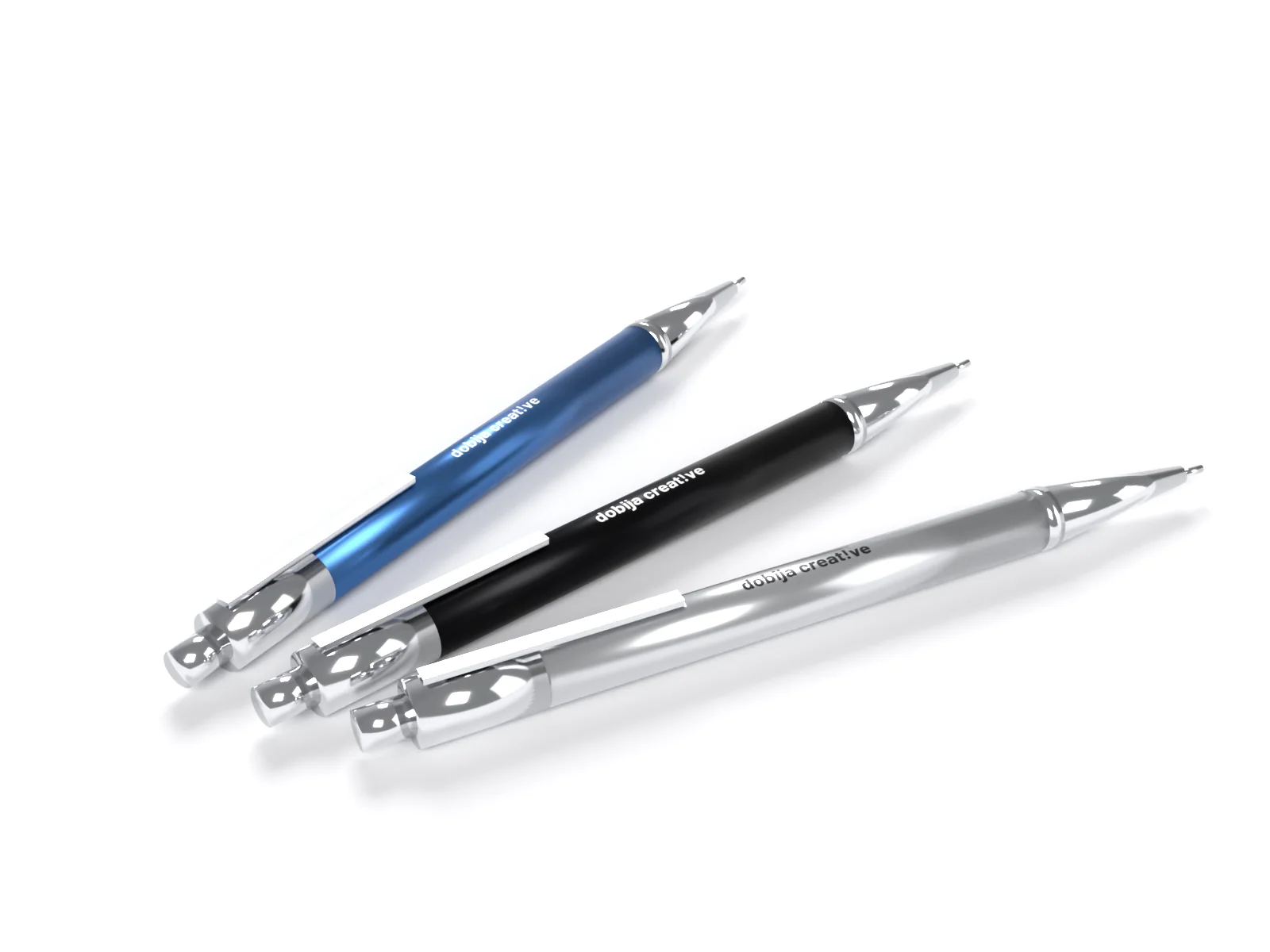 Branded metal pens