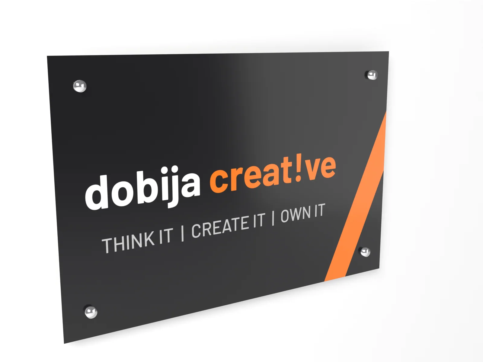 Acrylic Signs – Black