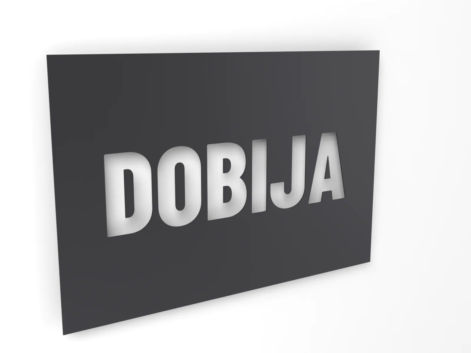 Laser Cut Metal Signs
