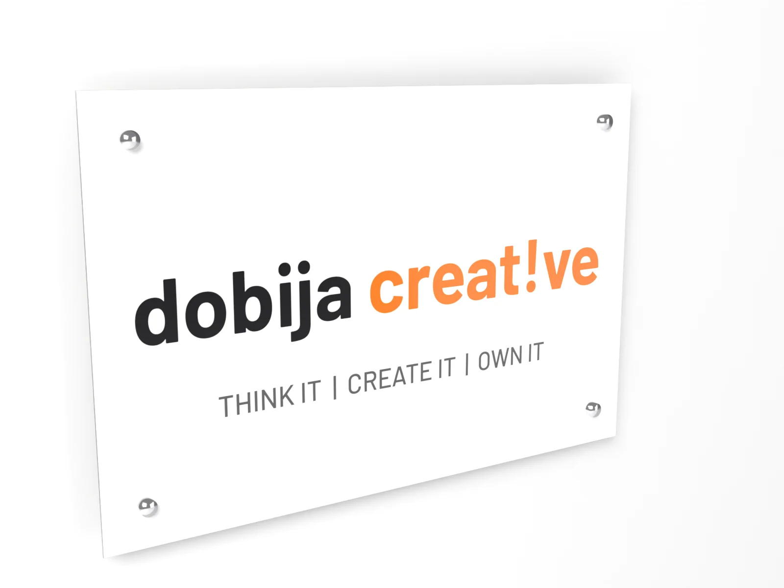 Acrylic Signs – Clear