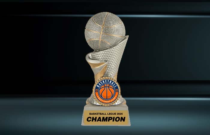 Storm Tower Basketball Trophy