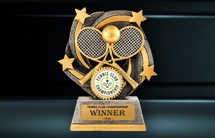 Typhoon Series Tennis Trophy