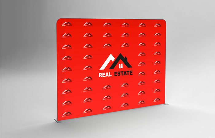 Media Wall Stretch Fabric (Straight)