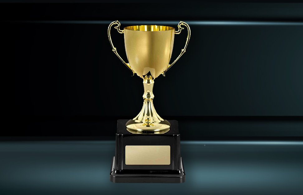 Gold Trophy Cup – Cast Finish