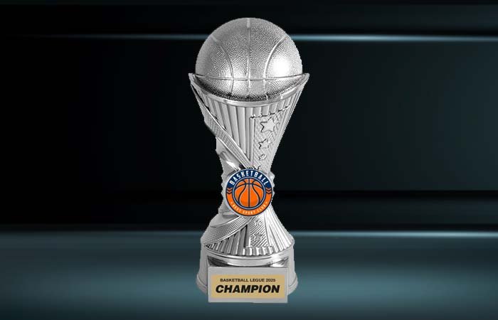 Invictus Basketball Trophy – Silver