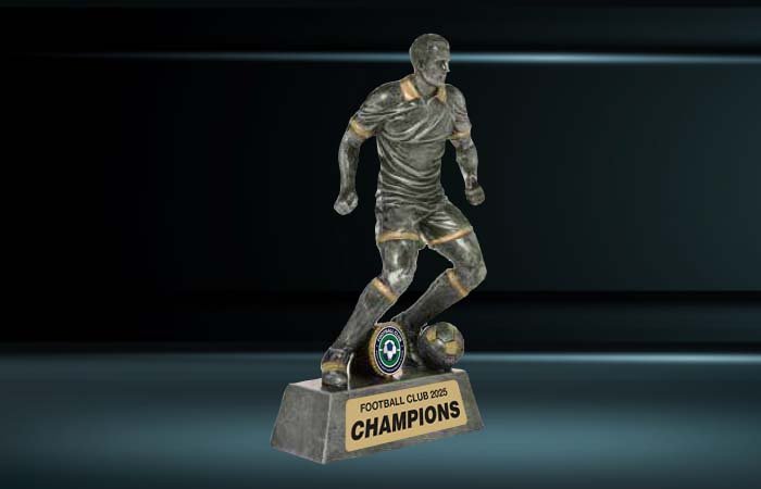 Action Hero Football Trophy