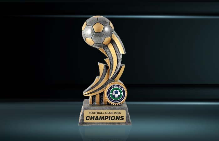 Thunder Bold Series Football Trophy