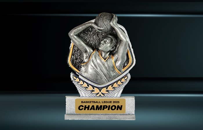 19A Budget Stand Basketball Trophy