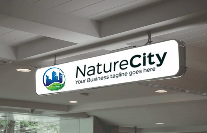 Hanging Lightbox Signs