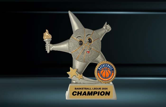 Little Star Basketball Trophy