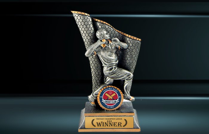 Wave Bowler Cricket Trophy (Male/Female