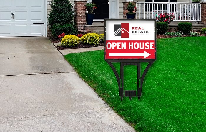 Realty Direction Sign Holder(Premium)