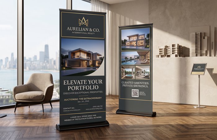 Luxury Pull Up Banner