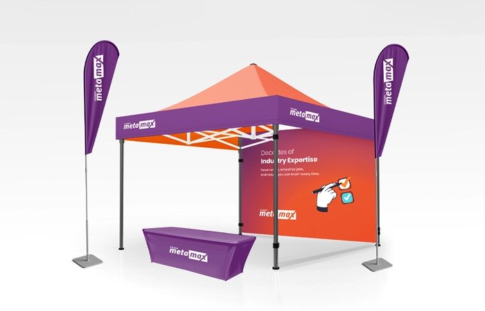 3x3M Printed Marquee Display Pack
