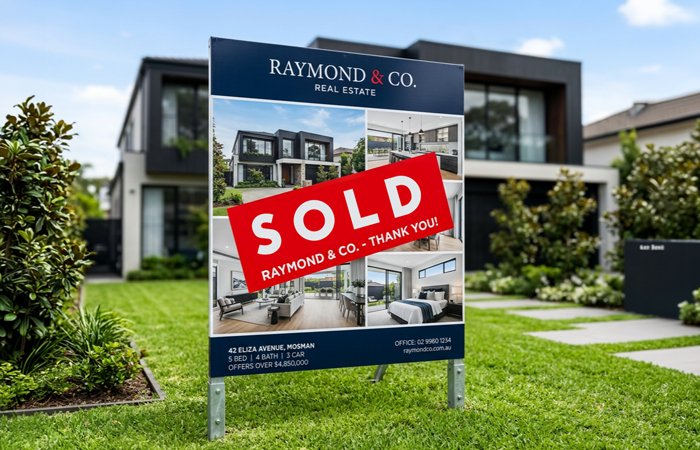 Real Estate Sticker