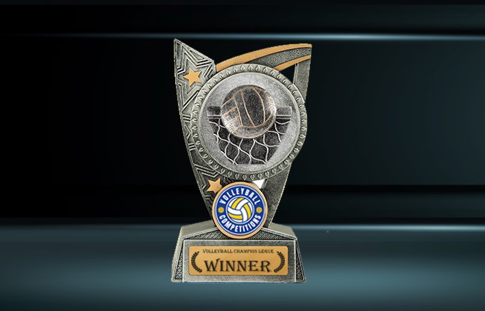 Challenger Stand Volleyball Trophy