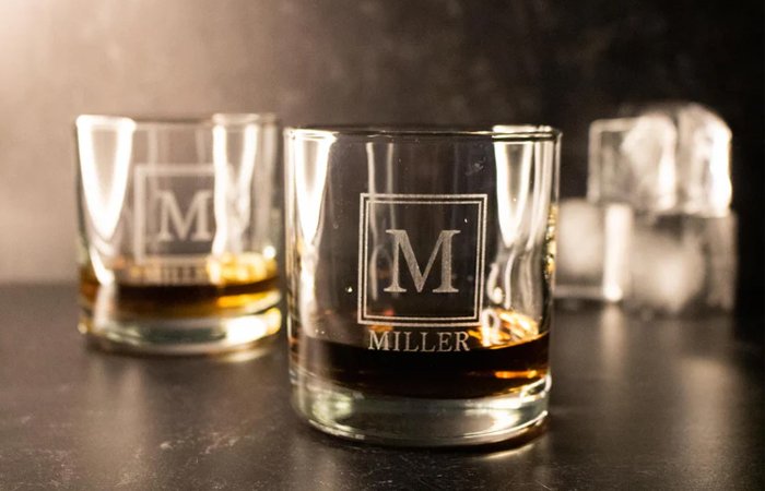 Whisky Glasses Engraving