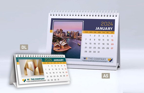 Desk Calendars | DL & A5