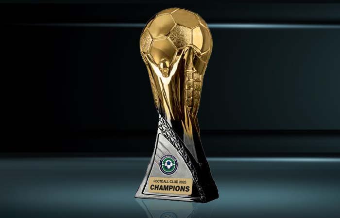 World Cup Style Football Trophy