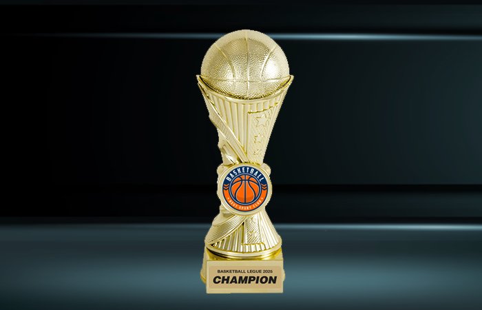 Invictus Basketball Trophy – Gold