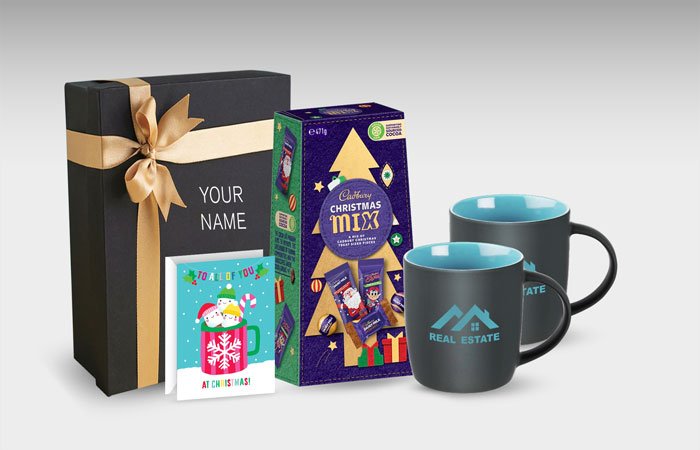 Personalised Mug Gift Set with Chocolates & Greeting Card