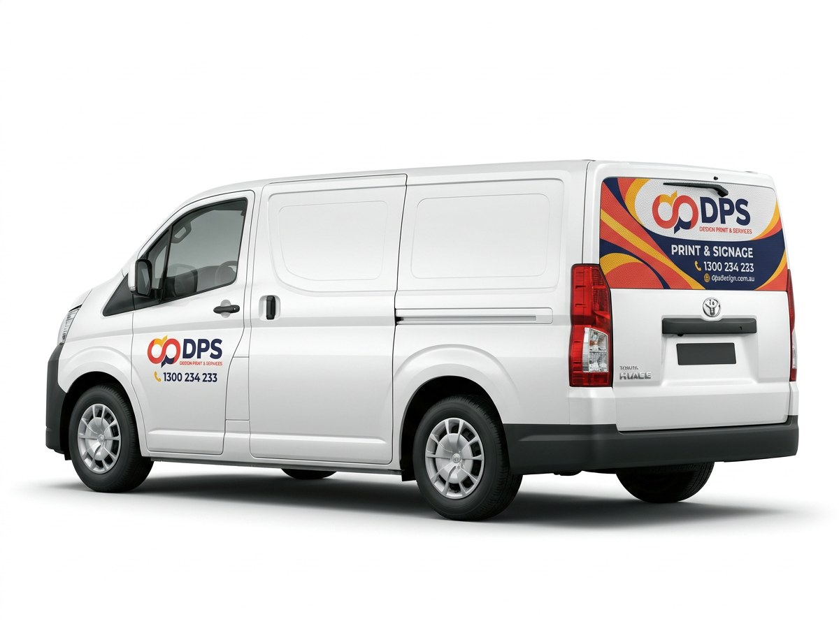 Van Small Decal + One Way Vision Package