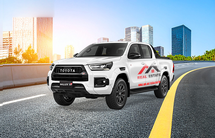 Ute signage by DPS