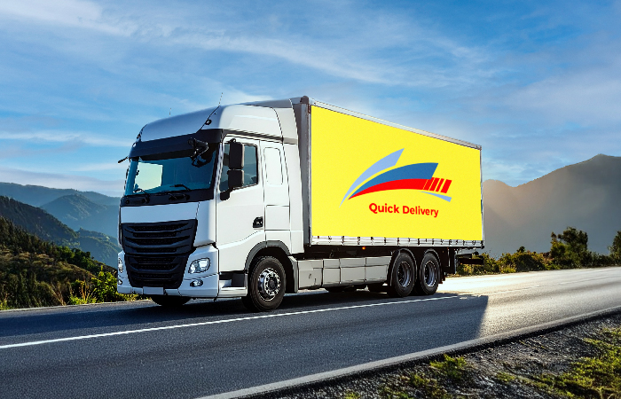 Truck signage by DPS