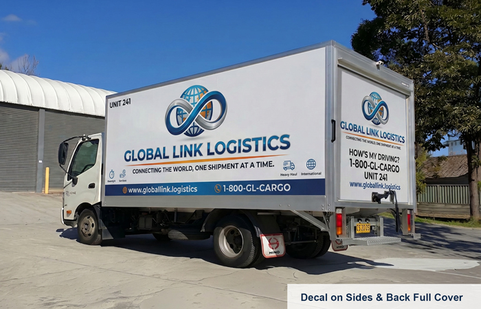 Truck signage by DPS