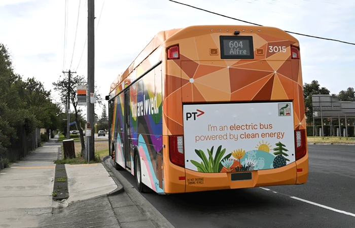 Bus signage by DPS