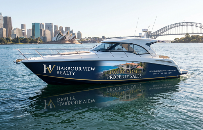 Boat signage by DPS