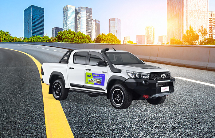 Ute signage by DPS