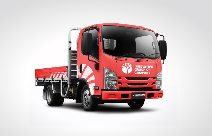 Truck signage by DPS
