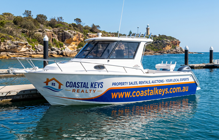 Boat signage by DPS