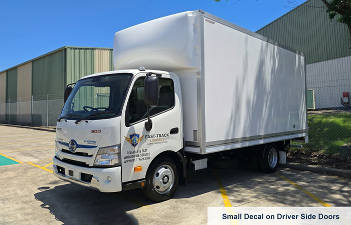Truck signage by DPS